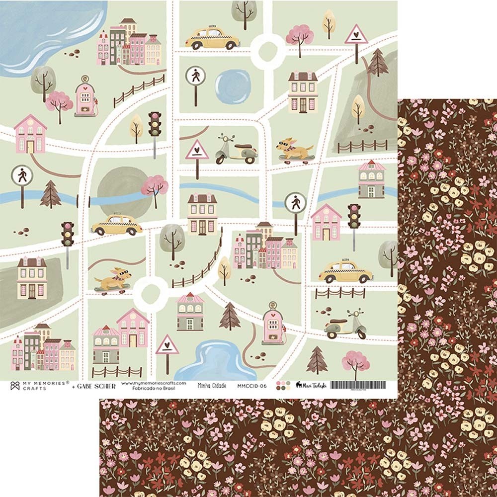Coleção Scrapbook My Memories Crafts - Minha Cidade | Loja do