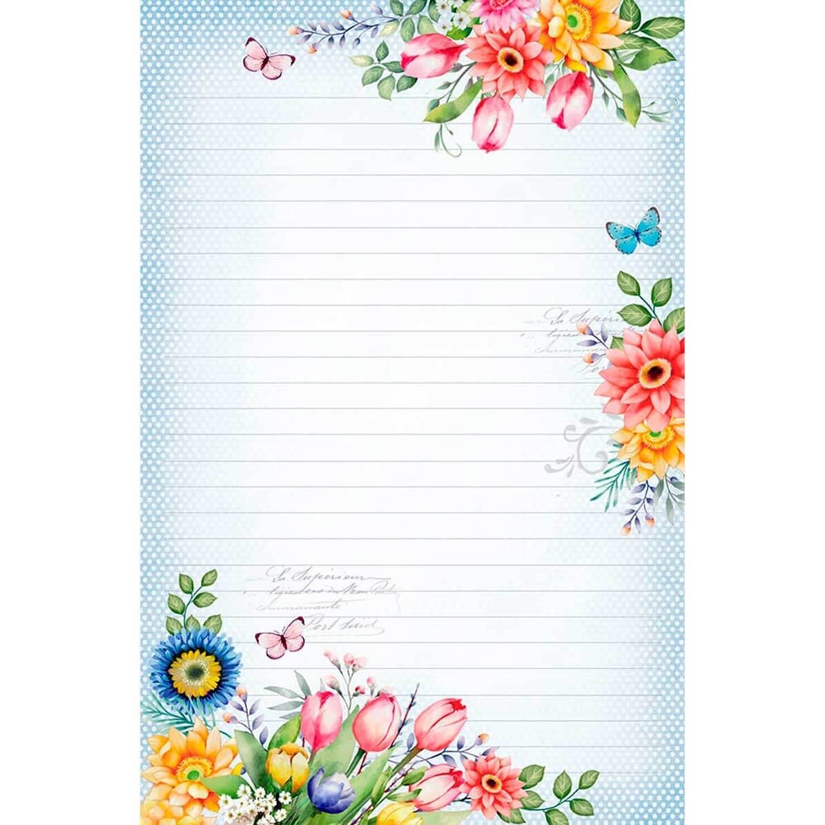 Papel de Carta LT - Coleção Encanto - 20 | Loja do Papel Scrapbook