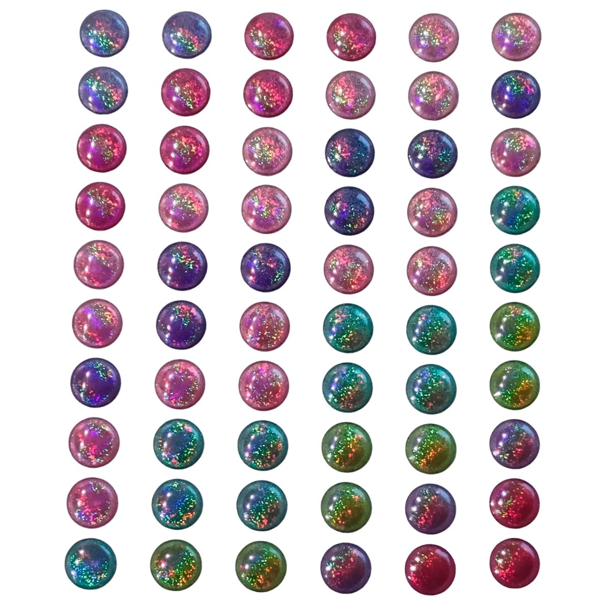 Adesivi glitterati personalizzati - Spedizione gratuita