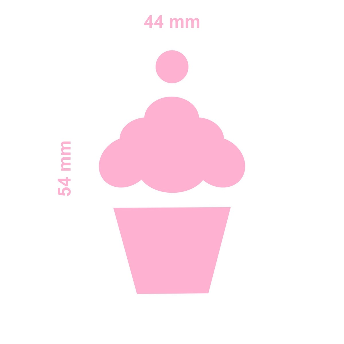 Furador Art & Montagem - Max Cupcake 2  (Papel e EVA)