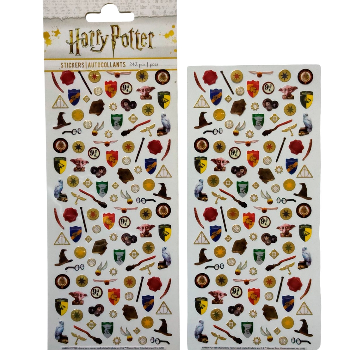 Compre ADESIVO RETANGULAR HARRY POTTER 12 UN - Alta Qualidade E - Foto 6