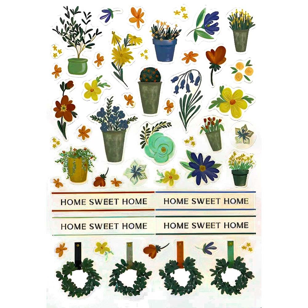 Adesivo Da Parete 'Home Sweet Home' - Scritta Decorativa 25x55cm, PVC Rimovibile - Foto 3