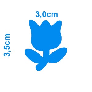 Furador Make+ - Gigante Tulipa (Papel e EVA)