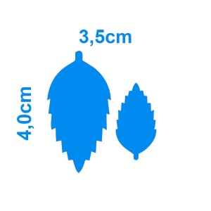 Furador Make+ - Extra Gigante Folhas (Papel e EVA)