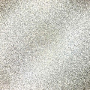 Papel Glitter - Prata Metallik (10UN)