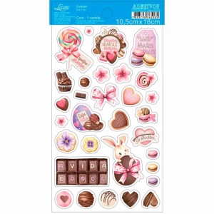 Adesivo Litoarte - Chocolates