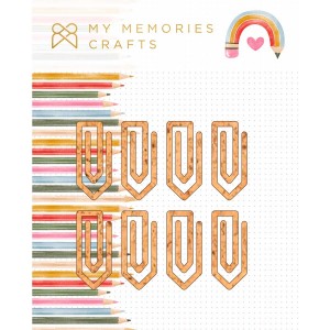 Clips em Cortiça My Memories Crafts - Minhas Memórias Escolares