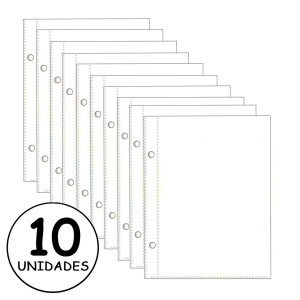 Envelope Plástico Protetor 10x15cm Vertical (10UN)