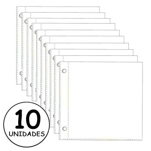 Envelope Plástico Protetor 10x10cm (10UN)