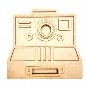 Aplique MDF CS - Happy - Minizinho Polaroid