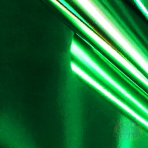 Papel Laminado Verde Escuro Brilhante (10UN)
