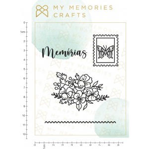 Carimbo de Silicone MMC - My Memories II