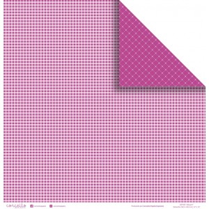 Papel CO - Linha Básica - Pink Xadrez