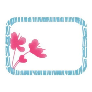 Carimbo Clear IMG - Garden Party - Flower Frame