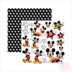Papel TEC - Disney - Mickey Mouse II Recortes