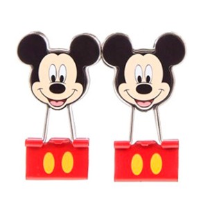 Binder Clip Metálico - Disney Mickey Mouse Molin