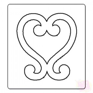 Faca de Corte Sizzix - Heart Decorative