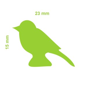 Furador Art & Montagem - Jumbo Pássaro (Papel e EVA)