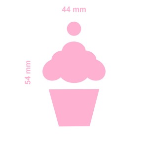 Furador Art & Montagem - Max Cupcake 2  (Papel e EVA)