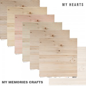 Coleção My Memories Crafts - My Hearts (06UN)