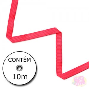 Fita Gorgurão - Pink Cabaret 06mm (Rolo 10M)