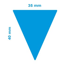 Furador Art & Montagem - Extra Gigante Triângulo (Papel e EVA)