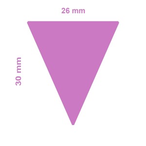 Furador Art & Montagem - Gigante Triângulo (Papel e EVA)