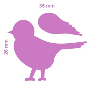 Furador Art & Montagem - Gigante Pássaro 2 (Papel e EVA)