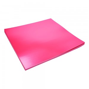 Papel Lamicote - Laminado Pink Brilhante (10UN)
