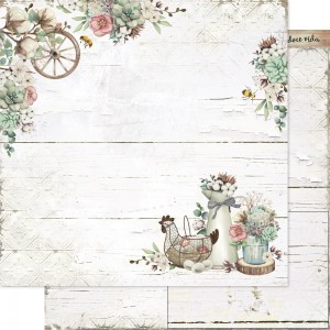 Papel LT - Country - Flores 80